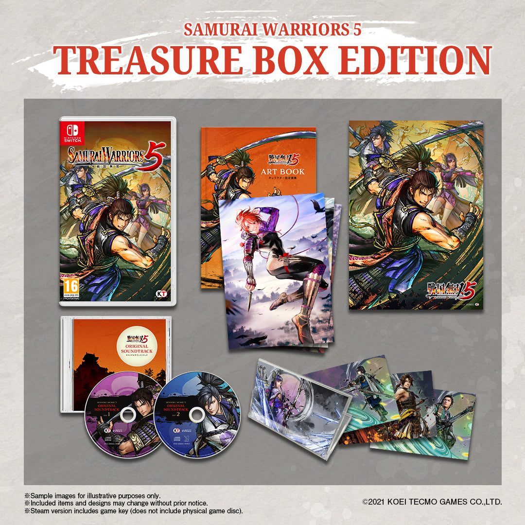 SAMURAI WARRIORS 5 - TREASURE BOX EDITION - Nintendo Switch